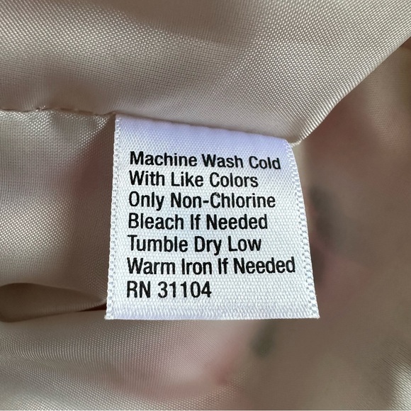 Kim Rogers Dress Womens 14 Pink Black Floral Linen Shift Sheath Classic Office - Picture 10 of 12